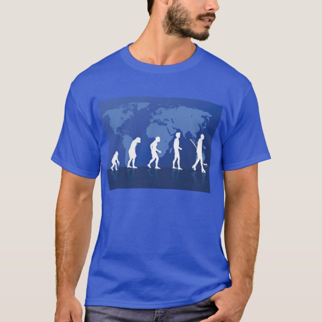 EvolutionhockeyT-tröja T Shirt (Framsida)