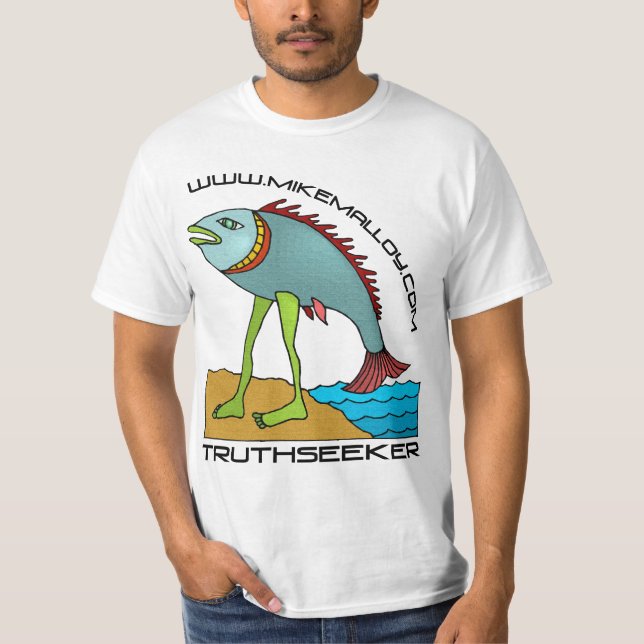 EVOLUTIONIST TRUTHSEEKER T-SHIRT (Framsida)