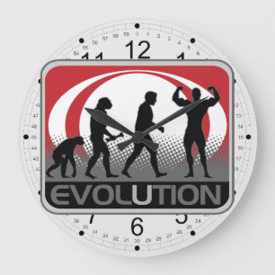 Evolutionkroppsbyggare Stor Klocka
