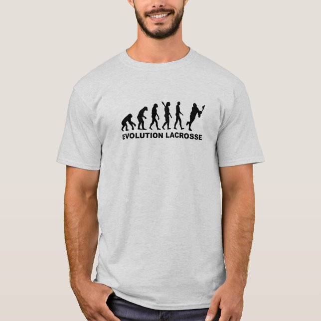 EvolutionLacrosse Tee Shirt (Framsida)