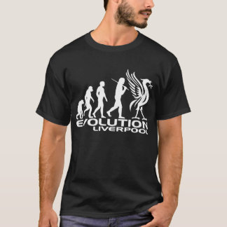 EVOLUTIONLIVERPOOL manar roman Bir för fågel för T Shirt
