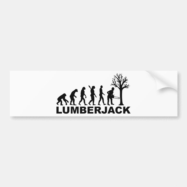 Evolutionlumberjack Bildekal (Framsidan)