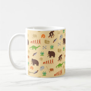 Evolutionmönster Kaffemugg