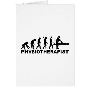 Evolutionphysiotherapist Hälsningskort