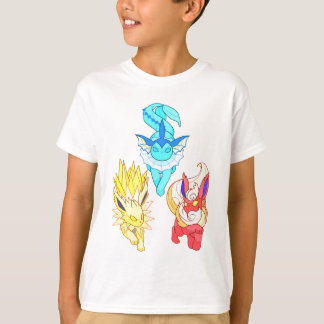 Évolutions d’Évoli – Style & Passion Pokémon T Shirt