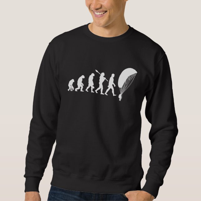 Evolutions fallskärmshoppare lång ärmad tröja (Framsida)
