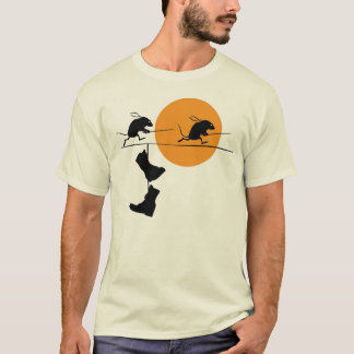 Evolutions- möss Ninjas T-shirt