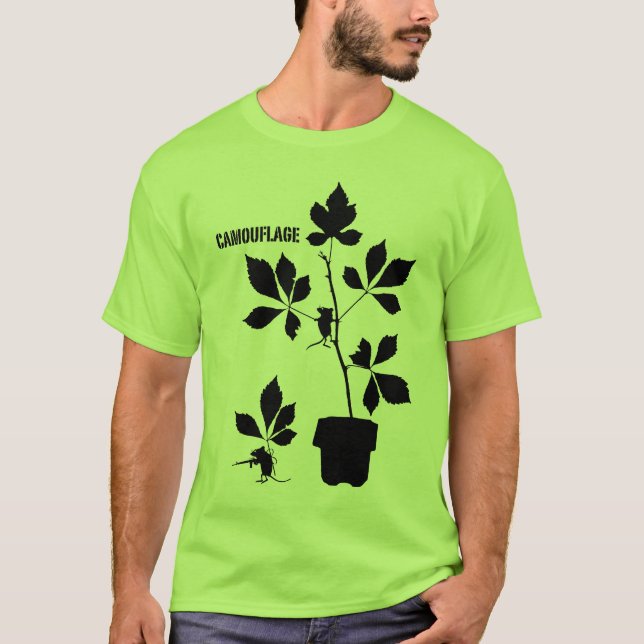 Evolutions- muskamouflage tee (Framsida)