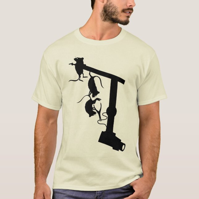 Evolutions- musspionage tee (Framsida)
