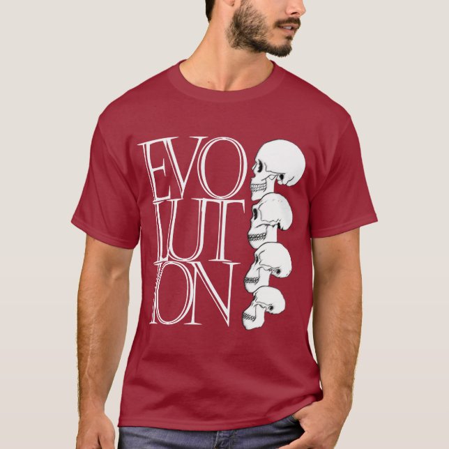 Evolutionskjorta Tröja (Framsida)