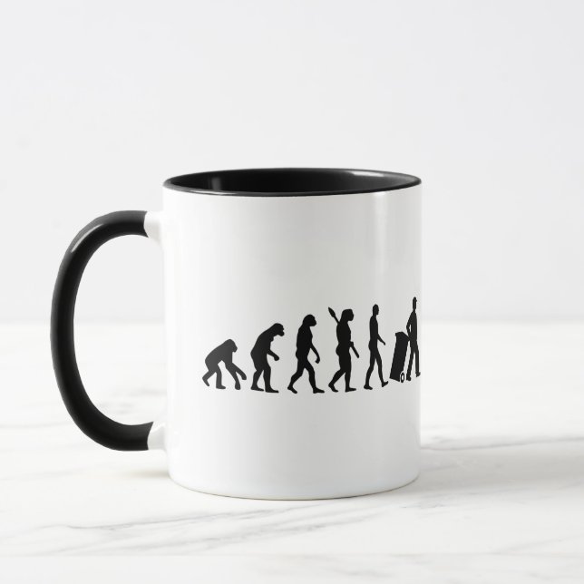 Evolutionsoporman Mugg (Vänster)