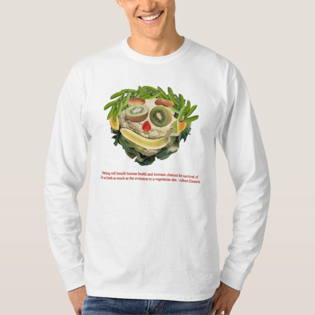 Evolutiontext, Veggieperson Tröja (Framsida)