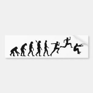 Evolutiontrippelhopp Bildekal