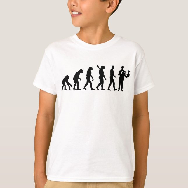Evolutiontrollkarl Tee Shirt (Framsida)