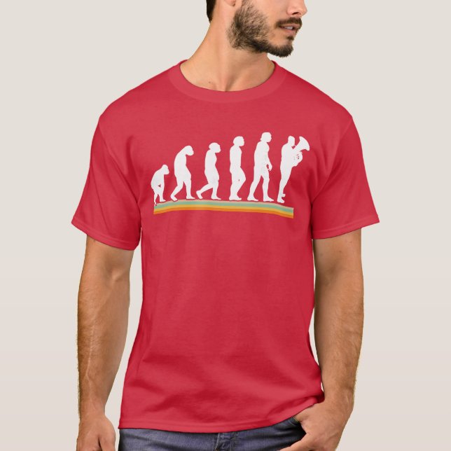 Evolutionubistuba vän tjej t shirt (Framsida)