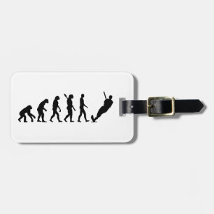 Evolutionvatten skidar bagagebricka
