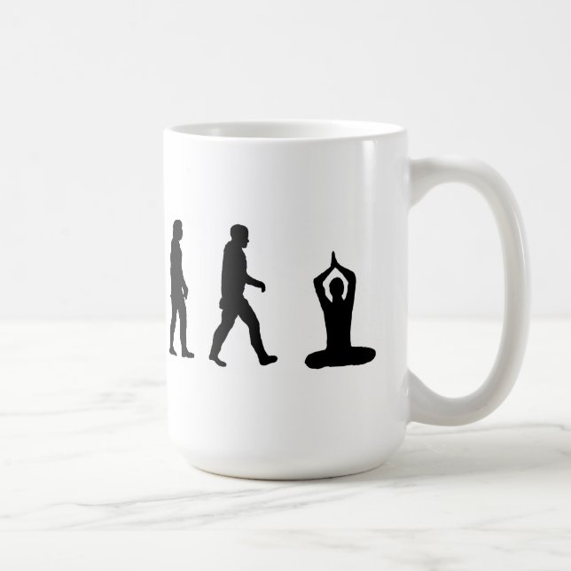 evolutionyoga kaffemugg (Höger)