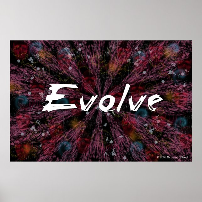 Evolve Art Poster (Framsidan)