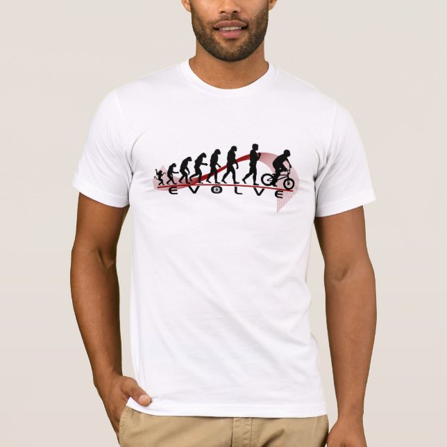 Evolve BMX-evolutionutslagsplatsen Tee Shirt (Framsida)