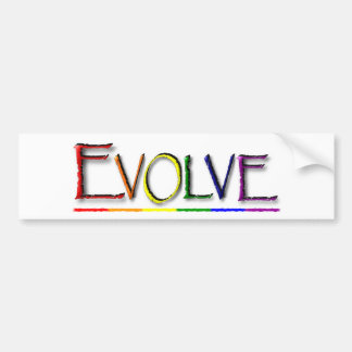 Evolve bögen bildekal