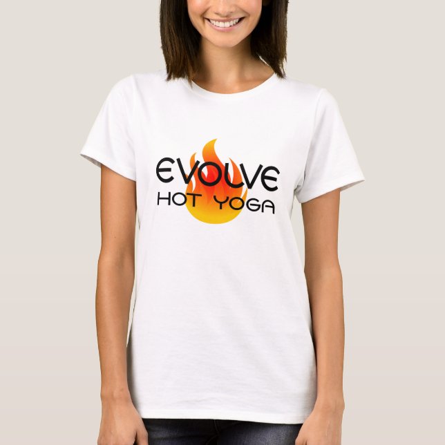 Evolve den varma Yogautslagsplatsen Tee (Framsida)