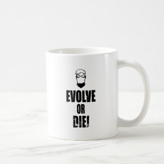 Evolve eller dö! kaffemugg