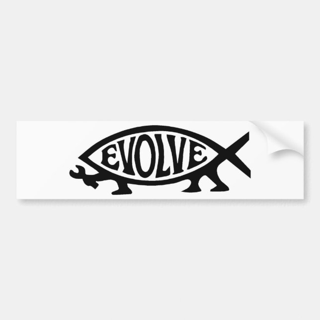 Evolve fisken bildekal (Framsidan)