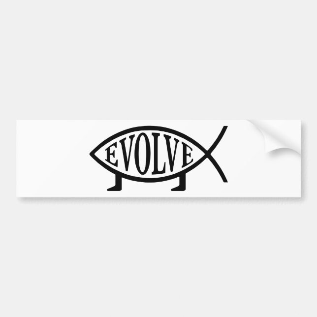 Evolve fisken bildekal (Framsidan)