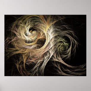 Evolve flammar Fractal Poster