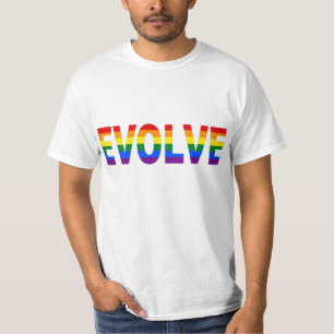 EVOLVE i regnbågefärger för gay rights Tröja