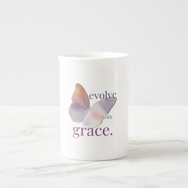 Evolve med Grace ThLED Mugg Benporslin Mugg (Framsidan)