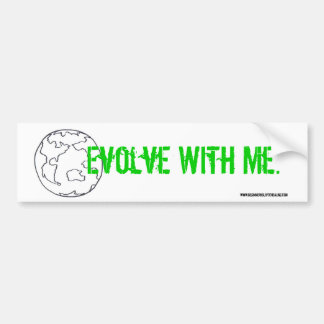 Evolve med mig bildekalet bildekal