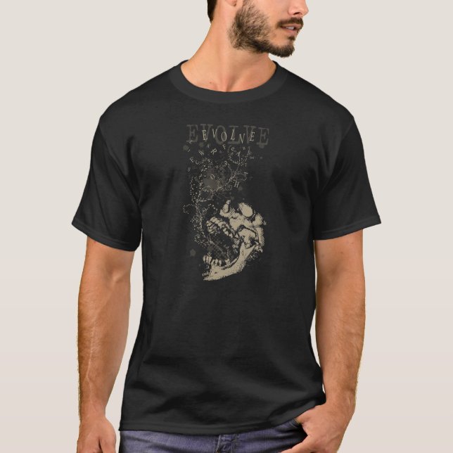 Evolve-Skalle T-shirt (Framsida)