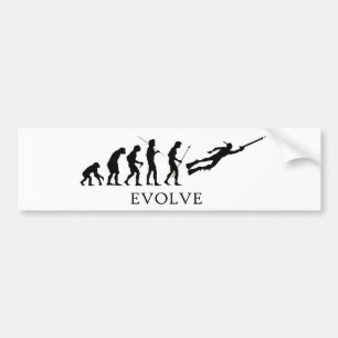 Evolve Spearfishing Bildekal