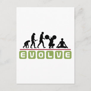 Evolve Yoga Gift Vykort