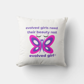 Evolved Girl Pillow Kudde