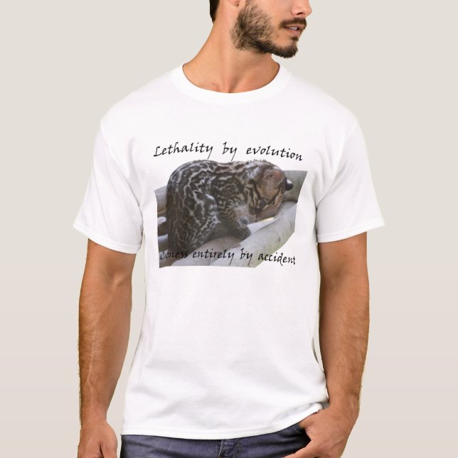 Evolved lethality. Tillfällig cuteness. Tee (Framsida)