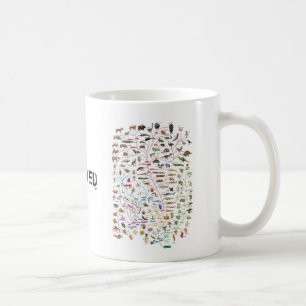 Evolved livets trädmugg kaffemugg