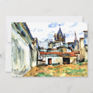 Evora, Portugal - Konsthantlackering Kort