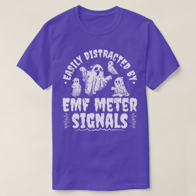 EVP Recorder Ghost Investigator T Shirt (Design framsida)