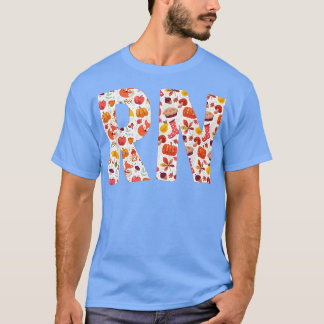 Ew5e RN-registrerat sjuksköterskefyllda höstfall T Shirt