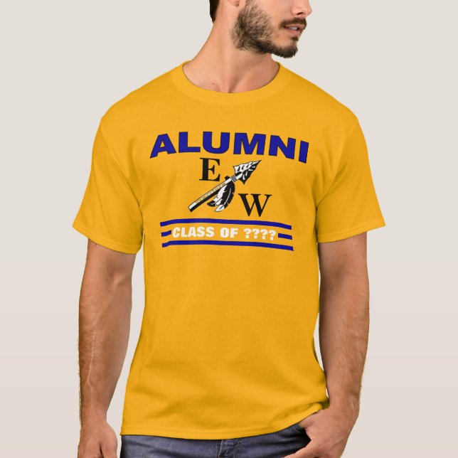 EW Alumni Guld T Shirt (Framsida)