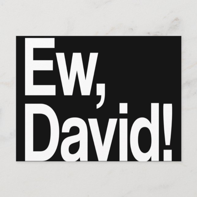 Ew David Vykort (Framsida)