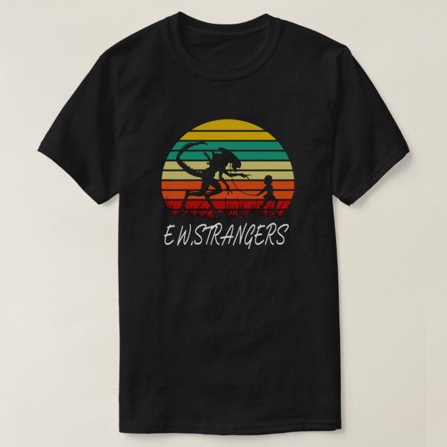 Ew Främlingar  T-Shirt (Design framsida)