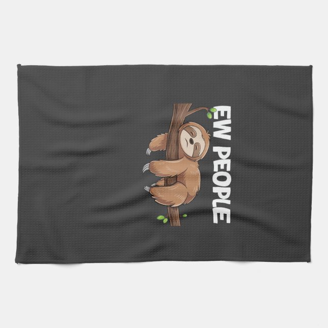 Ew Människor Sengångare T-Shirt Kökshandduk (Horisontell)