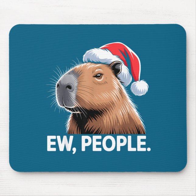Ew People Capybara Christmas Humor  Musmatta (Framsidan)