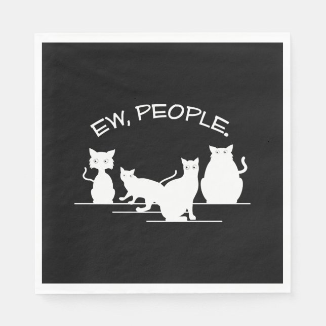 Ew People Cat Pappersservett (Framsidan)