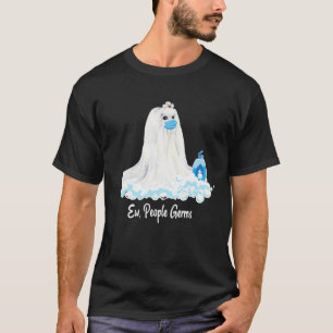 Ew People Germs Maltese Puppy Hund Wearing Ansikte T Shirt