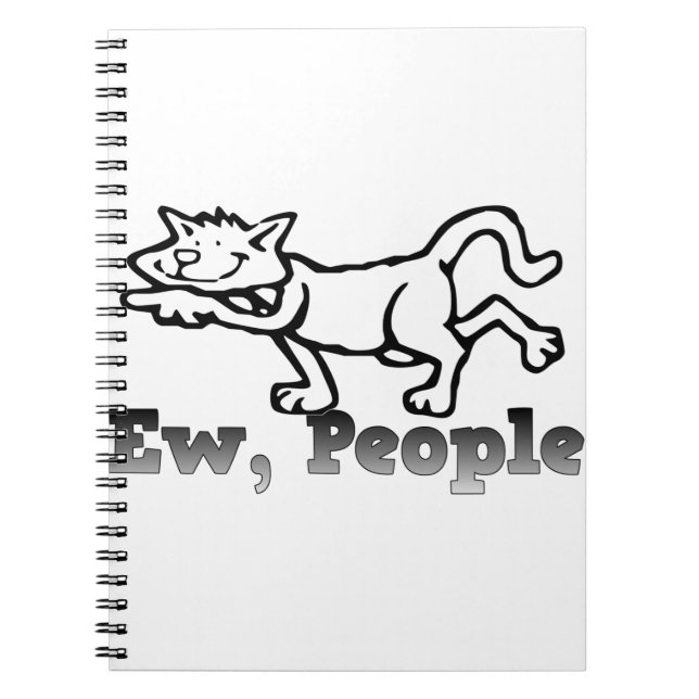 Ew, People Lovers Gift Anteckningsbok (Framsidan)