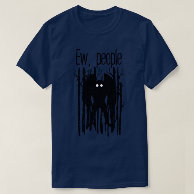 Ew People Mothman T Shirt (Design framsida)